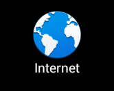 Icon des Android Standardbrowsers "Internet"