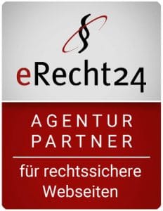eRecht24 Agenturpartner für rechtssichere Webseiten