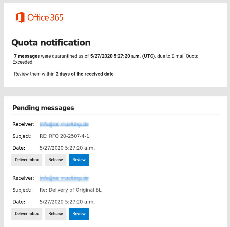 Office 365-Phishing nimmt weiter zu