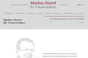 Trauerredner Hückeswagen Markus Saxert